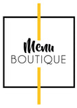 Menu Boutique
